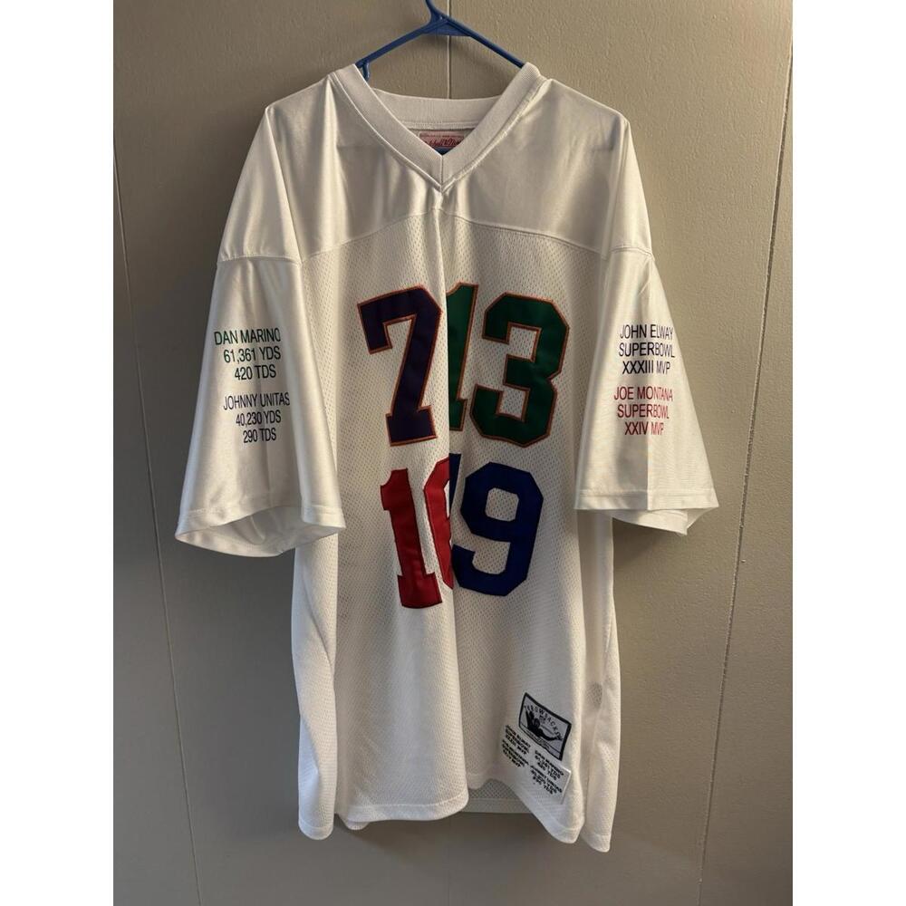 Size 56 Elway Marino Montana Unitas Quarterbacks of the Century Jersey Men's